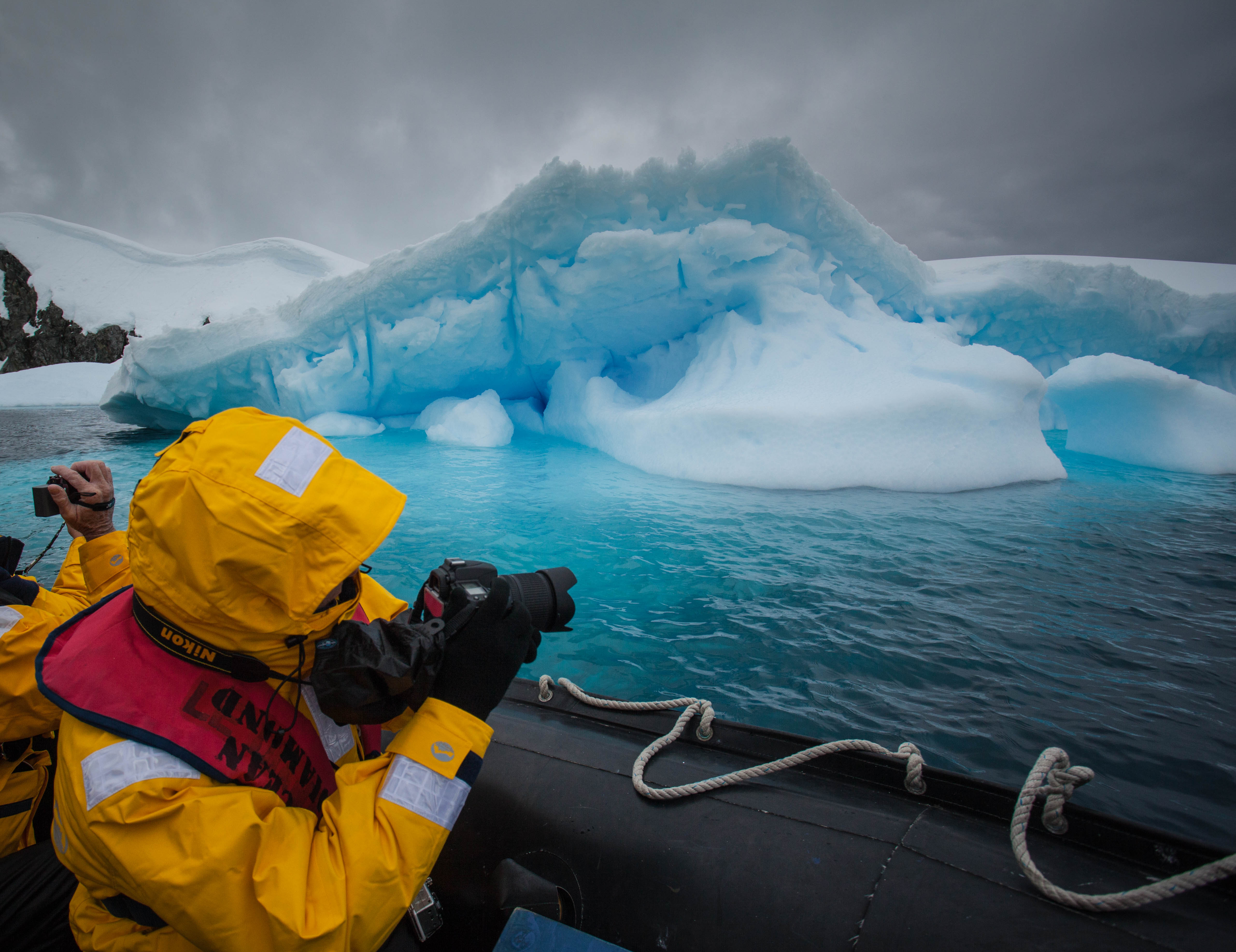 Antarctic Expedition Iceberg