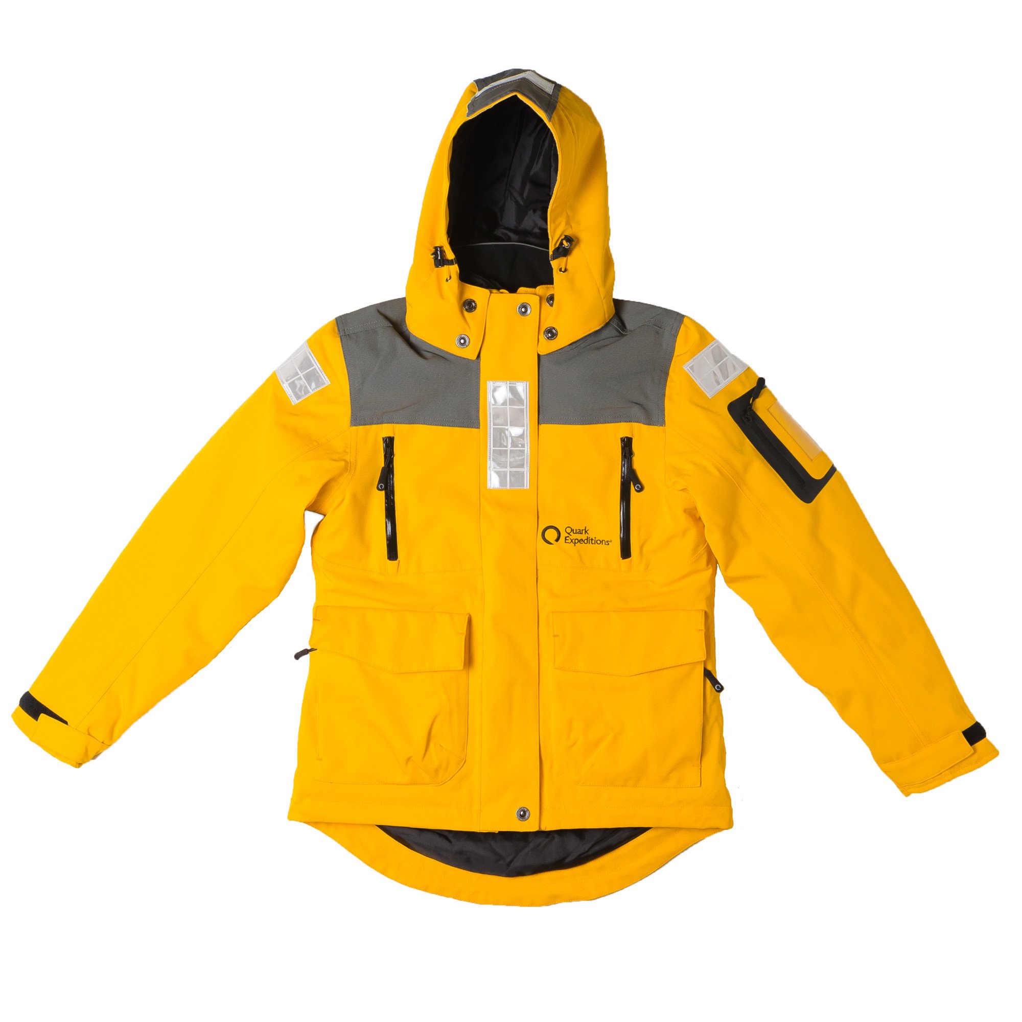 The complimentary Quark Parka is designed for all kinds of Arctic weather. 