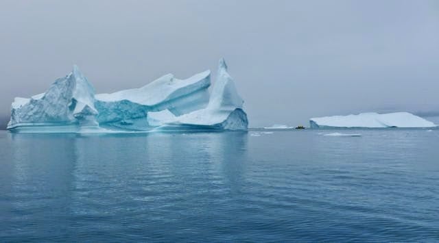 An Iceberg in Greenland.
