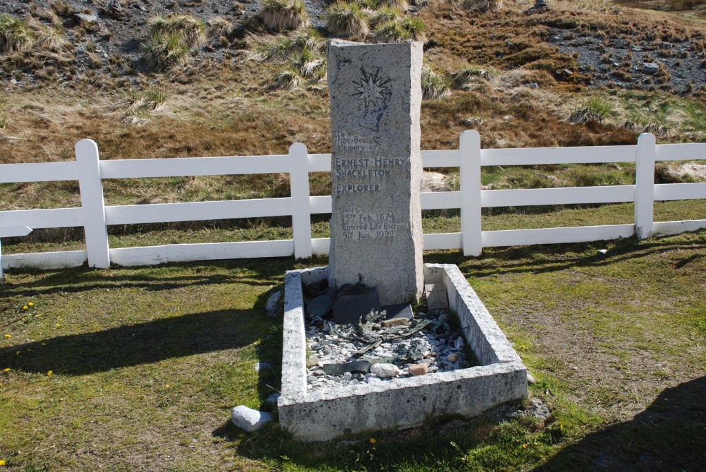 Ernest Shackleton’s grave
