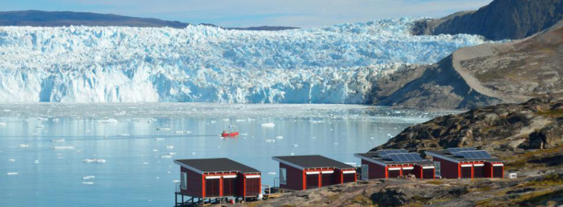 Stay in a hut - Photo credit: World of Greenland