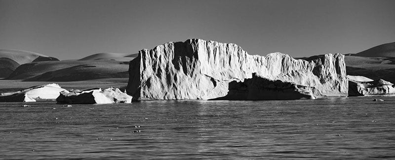 Arctic ice - Photo credit: Quark passenger, 2015