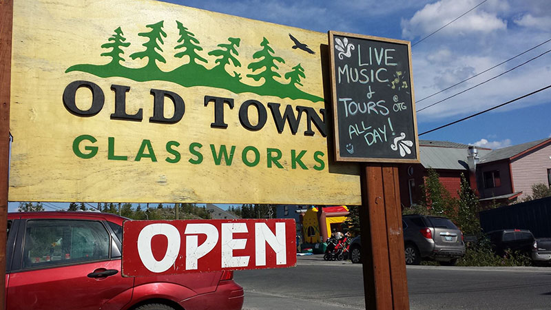 Spend a few extra days in Yellowknife before heading to Arctic Watch Wilderness Lodge. Photo credit: Old Town Glassworks