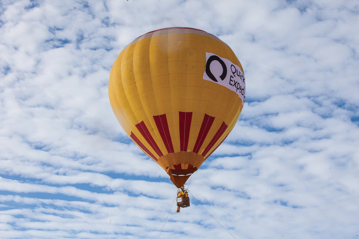 Hot-air ballooning at the very top of the world inspires many adventurers to journey to the North Pole.