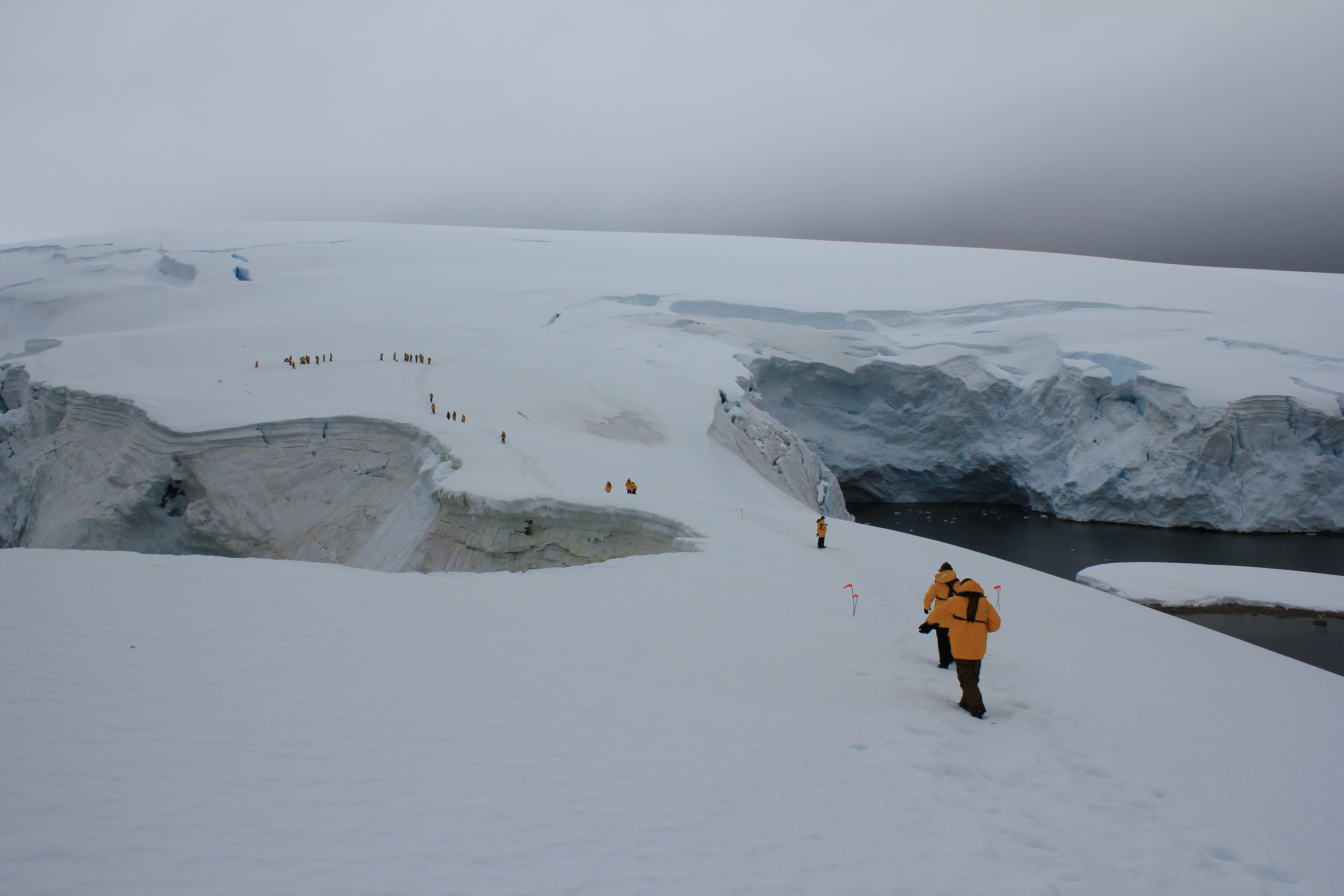 The sheer scale of Portal Point in Antarctica will play with your sense of perception.