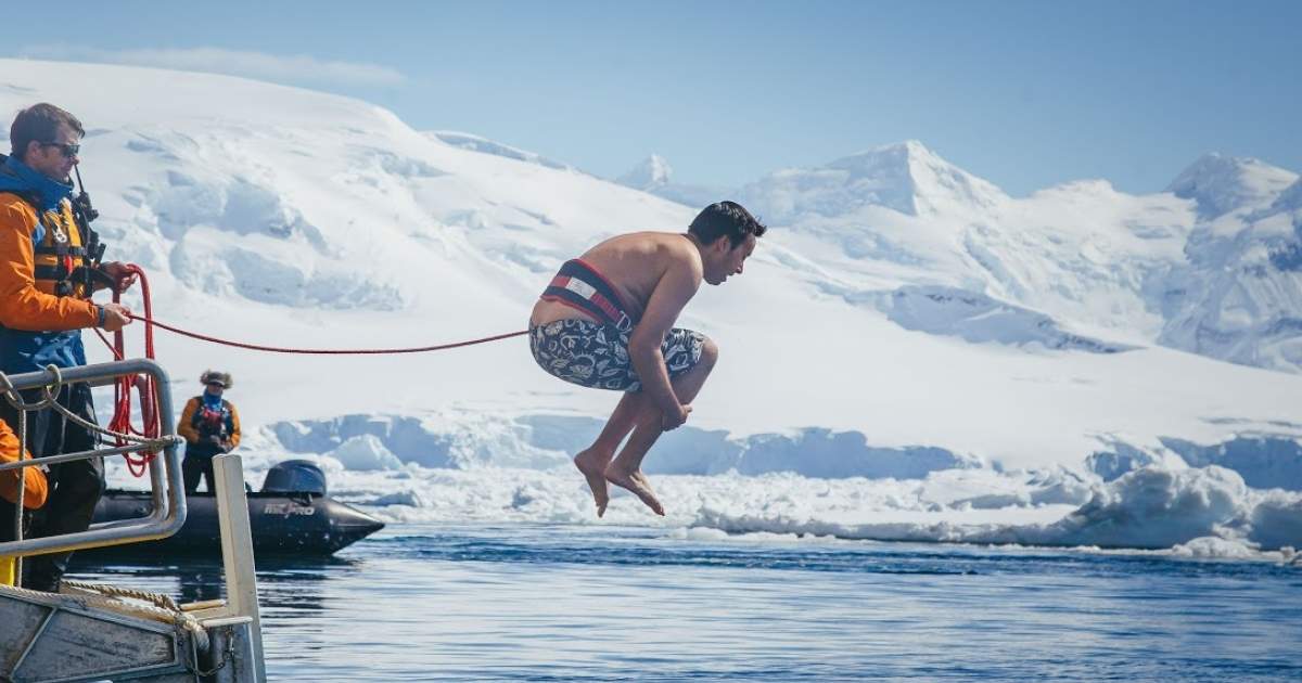 Our Polar Plunge Experience: Overcoming Fear & Celebrating Antarctic  Adventure