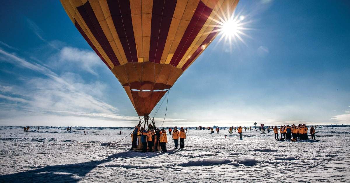 Hot Air Ballooning - Arctic