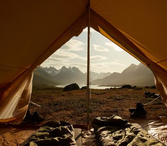 Greenland camping experience 